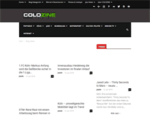 Tablet Screenshot of koeln-news.com